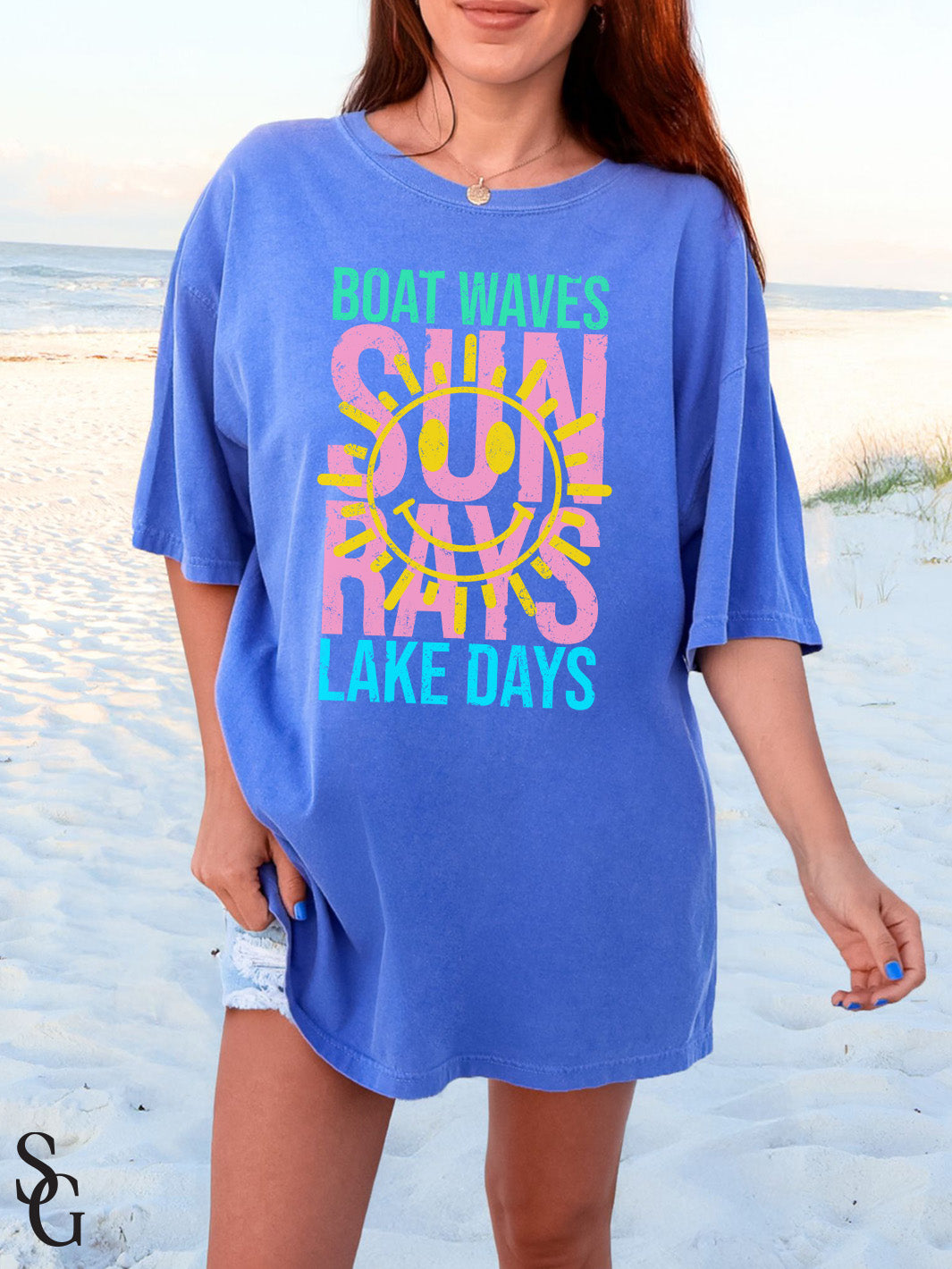 Waves, Rays & Lake Days Tee
