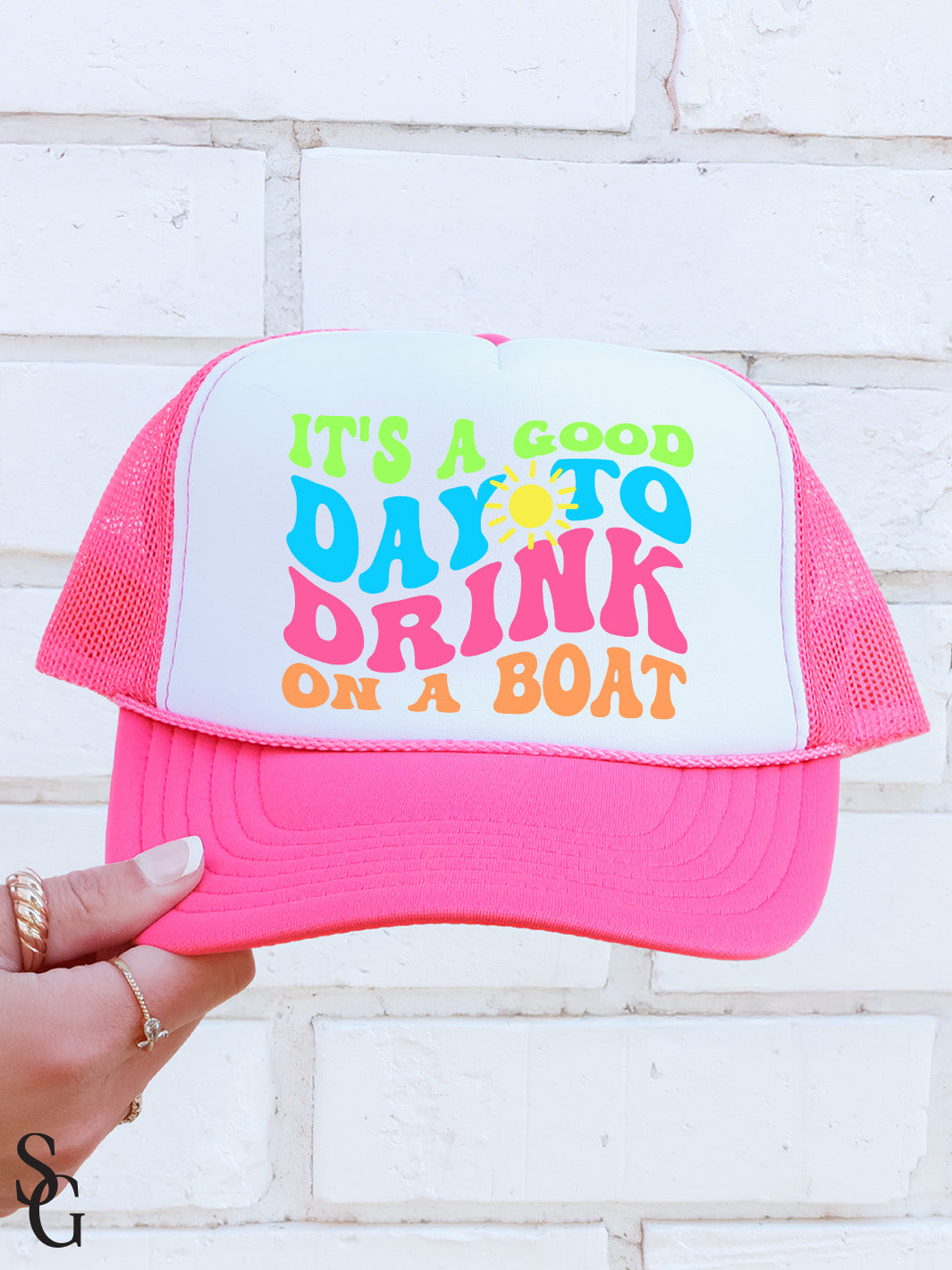 It's A Good Day To Drink On A Boat Hat