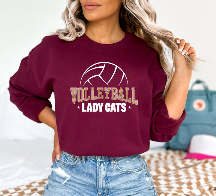 Lady Cats Volleyball Tee